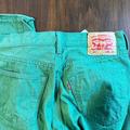 Levi's Jeans | Levi 501 Shrink To Fit Jeans Green 34x34 | Color: Green | Size: 34