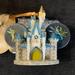 Disney Holiday | Disney World Cinderella Castle Princess Mickey Ear Hat Christmas Ornament - Nwt | Color: Blue/Yellow | Size: Os