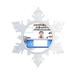 The Holiday Aisle® Personalized Friendly Folks Cartoon Snowflake Pharmacist, Pharmacy Technician | 5.5 H x 5.5 W x 0.25 D in | Wayfair