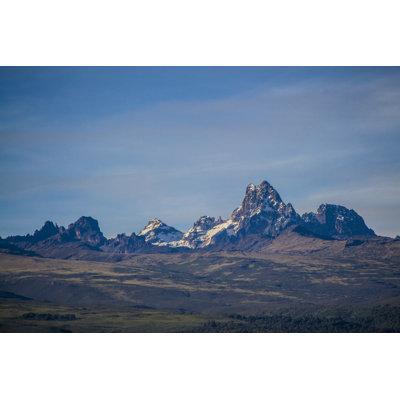 Millwood Pines Mt Kenya Peaks by Steve Toom - Wrapped Canvas Photograph Canvas | 12 H x 18 W x 1.25 D in | Wayfair 19F7236BC5FA4E3BA701F87B12EBEB41