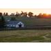 Gracie Oaks Horse Farm Sunset by Alexeys - Wrapped Canvas Photograph Canvas | 12 H x 18 W x 1.25 D in | Wayfair 863DAAB3B5D54DE79F63081E54D3175D