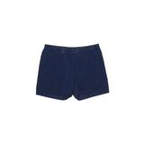 Lands' End Shorts: Blue Solid Bottoms - Women's Size Large