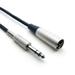 Cable Central LLC 6Ft XLR 3P Male to 1/4 TRS (Balanced Audio) Microphone Cable - 6 Feet