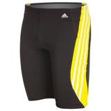 Adidas Swim | Adidas Solid Splice Infinitex + Swim Jammer 24 Nwt | Color: Black/Yellow | Size: 24