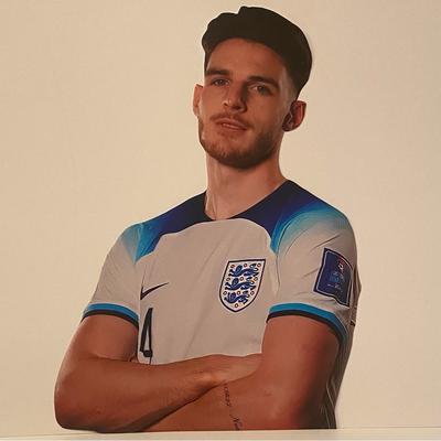 Nike Other | Declan Rice Cardboard Cutout *Not Lifesized* | Color: White | Size: Not Lifesized
