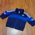 Adidas Jackets & Coats | Adidas Athletic Zipper Jacket 0-3 Months | Color: Blue | Size: 0-3mb