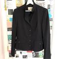 Burberry Jackets & Coats | Burberry Black Long Sleeve Blazer, Size 12 | Color: Black | Size: 12