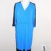 Torrid Dresses | 2 2x Torrid Blue Black Lace Trim Stretch Dress | Color: Black/Blue | Size: 2x