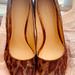 Nine West Shoes | Beautiful Leopard Print 4 1/2 Inch Heel Shoes. | Color: Brown | Size: 7.5