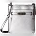 Coach Bags | Coach Women's Pebbled Leather Coach Swagger Swingpack Dk/Silver Cross Body | Color: Black/Silver | Size: Small