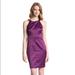 Jessica Simpson Dresses | Jessica Simpson Purple Y2k Satin Cocktail Dress | Color: Purple | Size: 10