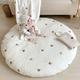 KIKOM Baby Play Mat Cute White Bear Baby Crawling Mat Baby Sleeping Cotton Rugs Baby Play Gym Mat For Activity Gym Floor Mat Kids Room Decorative