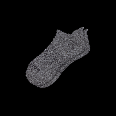 Women's Marl Ankle Socks - Marled Charcoal - Small - Bombas