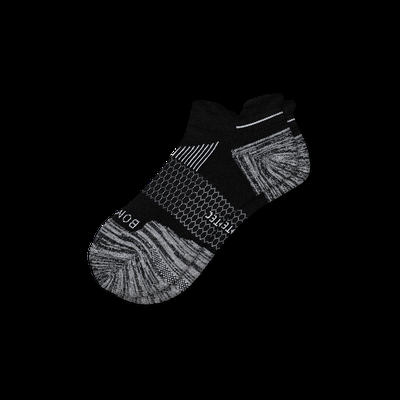 Men's Running Ankle Socks - Black - Medium - Bombas