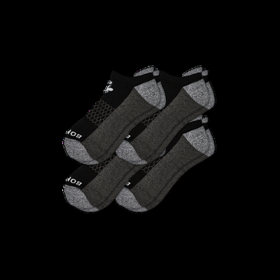 Men's Originals Ankle Sock 4-Pack - Charcoal Black - Extra Large - Bombas