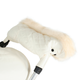 My Babiie Fur Trimmed Pushchair Handmuff - Cream