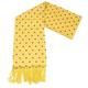 Knightsbridge Neckwear Polka Dot Dress Scarf - Yellow/Navy