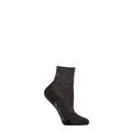 Ladies 1 Pair Falke TK2 Wool Short Trekking Socks Charcoal 39-40