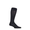 1 Pair Black Merino Wool Energizing Knee High Socks Men's 10-11 Mens - Falke