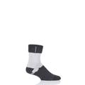 1 Pair Charcoal Lounge Lite Socks Men's 6-11 Mens - Heat Holders