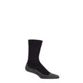 Boys and Girls 1 Pair Falke Active Warm Wool Blend Socks Black 3-5 Teens (12-13 Years)