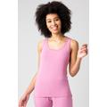 Ladies 1 Pack Lazy Panda Bamboo Loungewear Selection Vest Top Pink Vest Top 12 Ladies