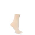 1 Pair White Monique 60 Denier Cotton Sock Ladies One Size - Trasparenze