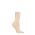 Ladies 1 Pair Falke Active Breeze Socks Cream 5.5-8 Ladies