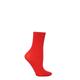1 Pair Red Monique 60 Denier Cotton Sock Ladies One Size - Trasparenze