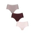 Ladies 3 Pair Sloggi Basic Midi Briefs Multi UK 10