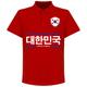 South Korea Team Polo Shirt - Red - XXXL