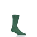 1 Pair Green Sensitive London Cotton Left and Right Socks With Comfort Cuff Men's 8.5-11 Mens - Falke