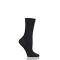 1 Pair Black Sensual Cashmere Marl Socks Ladies 2.5-5 Ladies - Falke