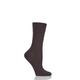 1 Pair Dark Brown Sensitive Granada Cotton Comfort Cuff Socks Ladies 2.5-5 Ladies - Falke