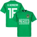 Mexico H. Herrera 16 Team T-Shirt - Green - XS