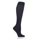 Ladies 1 Pair Falke Family Everyday Cotton Knee High Socks Dark Navy 2.5-5 Ladies