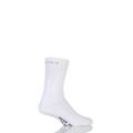 1 Pair White TE2 Medium Volume Ergonomic Cushioned Tennis Socks Men's 5.5-7.5 Mens - Falke