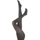 1 Pair Grey 60 Denier Opaque Tights Ladies Large - Charnos