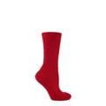 1 Pair Red of London Mohair Ribbed Socks With Cushioning Unisex 8-10 Unisex - SOCKSHOP of London