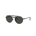 Ray-Ban Sunglasses Unisex Jack II Titanium - Black Frame Grey Lenses Polarized 51-20