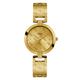 Guess Ladies' 4-G Gold Tone Bracelet watch