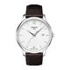 Tissot Tradition Men's Dark Brown Leather Strap Watch