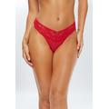 Ann Summers Sexy Lace Planet Thong, Size: 8, Red