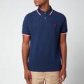 Polo Ralph Lauren Men's Mesh Tipped Polo Shirt - Newport Navy - L