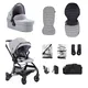 Junior Jones Aylo Essential Stroller Bundle Pebble Grey