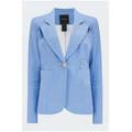 Smythe - Duchess Linen Blazer in Periwinkle