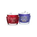 Olay Sun Saviour with Regenerist Whip SPF30 Day Cream & Retinol Max Night Cream Bundle