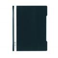 Durable Clear View Folder Plastic with Index Strip Extra Wide A4 Black