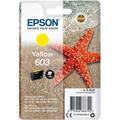 Epson 603 Starfish Yellow Standard Capacity Ink Cartridge 2.4ml -