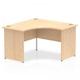 Impulse 1200mm Corner Desk Maple Top Panel End Leg MI000450